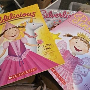 3 Books. Pinkalicious, Silvericious, Goldilicious. Buy 1 Book Listings, Get 1 Fr
